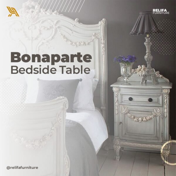 Bonaparte Bedside Table - Relifa Furniture