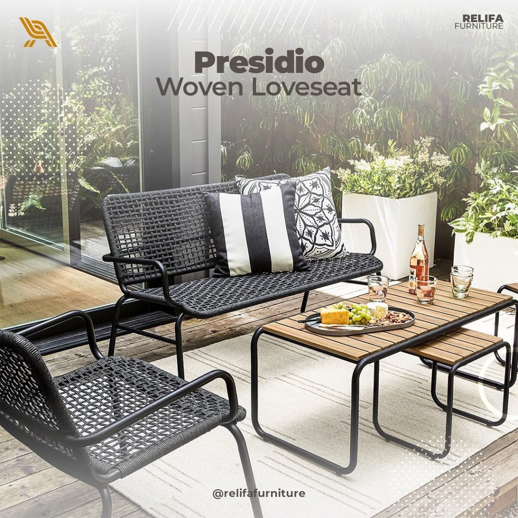 Presidio Woven Loveseat