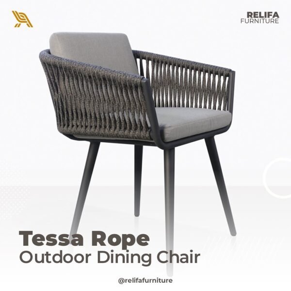 Tessa Rope Outdoor Dining Chair