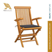 Arm Teak Patio Chair - Outdoor Garden Furniture Indonesia