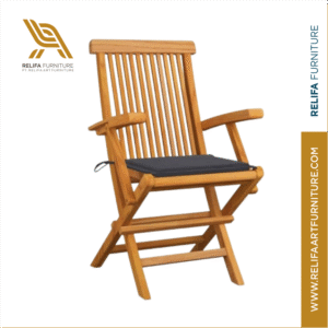 Arm Teak Patio Chair - Outdoor Garden Furniture Indonesia