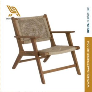 Geralda Acacia Wood Armcha PT Relifa Art Furniture Teak Outdoor Furniture Indonesia