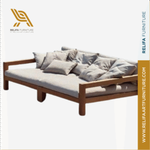 Outdoor Sofa Bed – C PT Relifa Art Furniture Teak Outdoor Furniture Indonesia