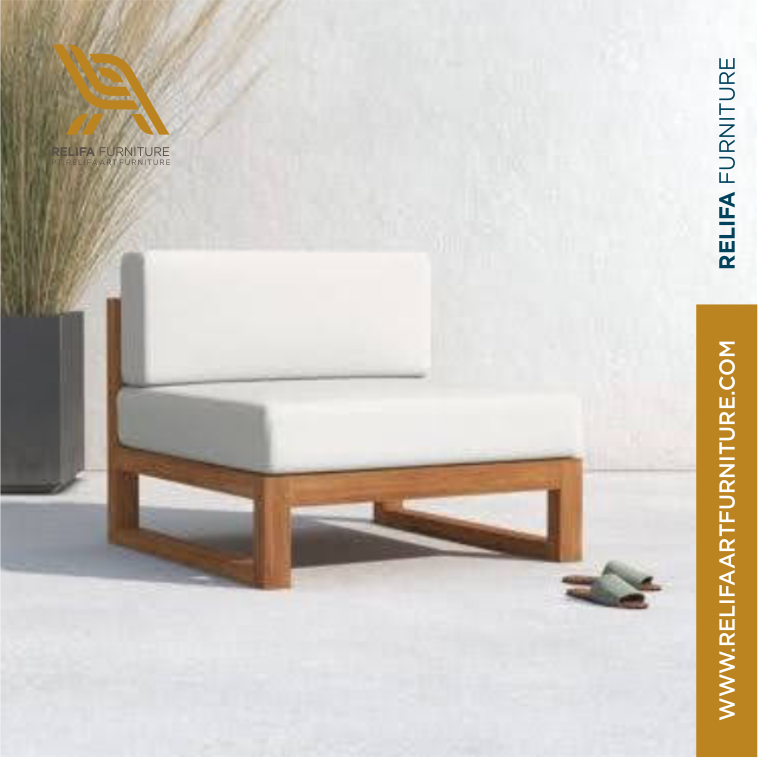 Cambridge Teak Armless Pat PT Relifa Art Furniture Teak Outdoor Furniture Indonesia