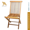 Minimalist Teak Folding Chair – Perfect for Cafes and Terraces PT Relifa Art Furniture Teak Outdoor Furniture Indonesia