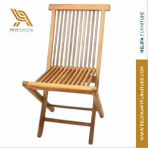 Minimalist Teak Folding Ch PT Relifa Art Furniture Teak Outdoor Furniture Indonesia