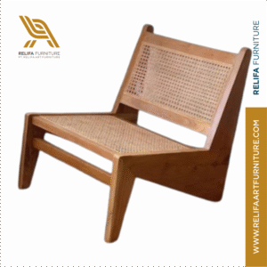 Solid Wood Rattan Chair &# PT Relifa Art Furniture Teak Outdoor Furniture Indonesia