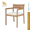 Teak Outdoor Jacky Dining Chair – Durable Patio Furniture PT Relifa Art Furniture Teak Outdoor Furniture Indonesia