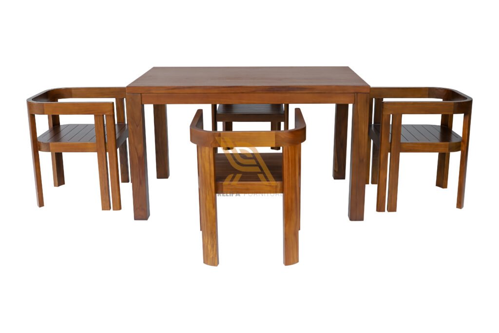 Solid Wood Dining Table an PT Relifa Art Furniture Teak Outdoor Furniture Indonesia