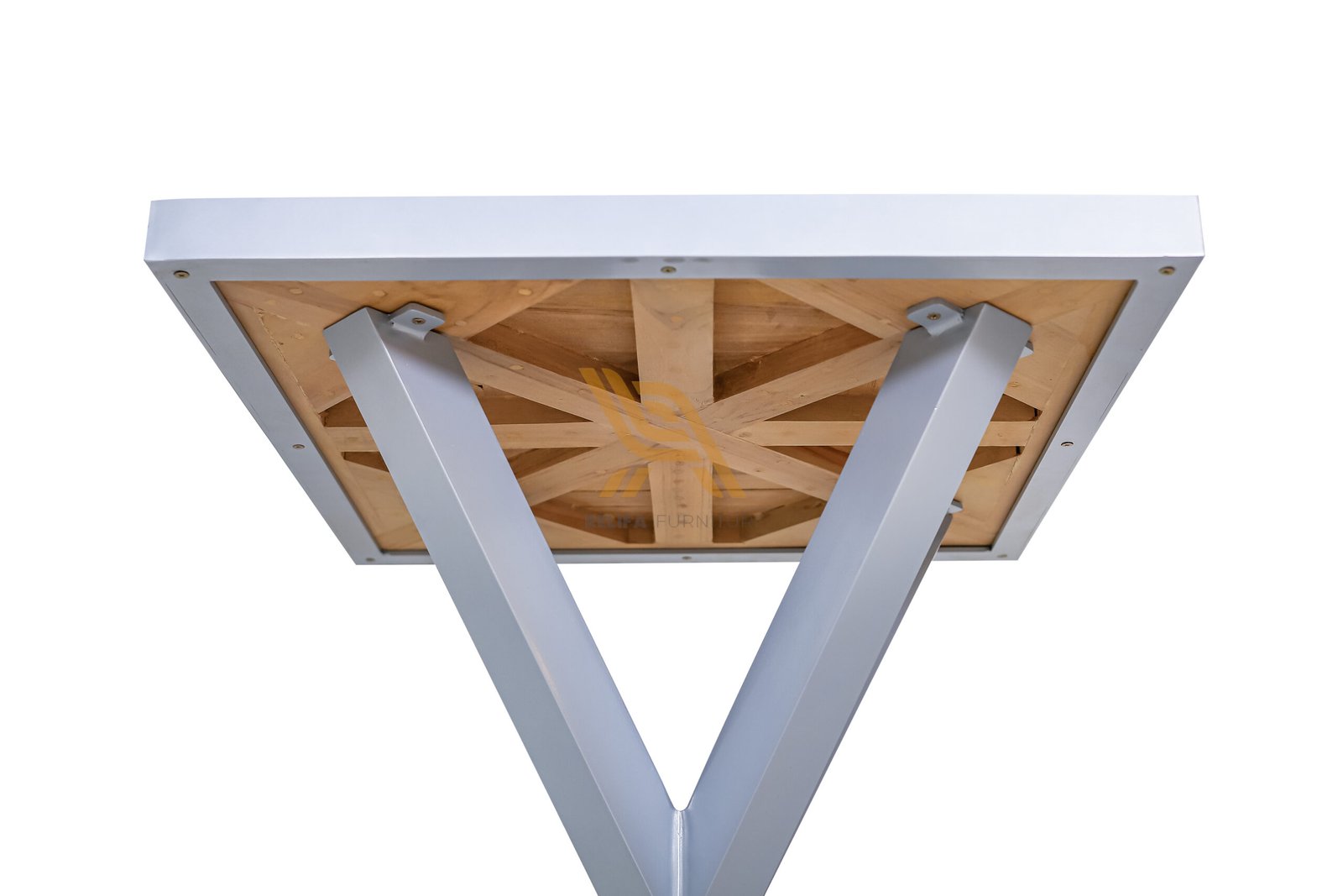 Outdoor Square Bar Table with Metal Base – Modern Teak Top for Patio & Garden Use PT Relifa Art Furniture Teak Outdoor Furniture Indonesia Outdoor Square Bar Table with Metal Base – Modern Teak Top for Patio & Garden Use PT Relifa Art Furniture Teak Outdoor Furniture Indonesia