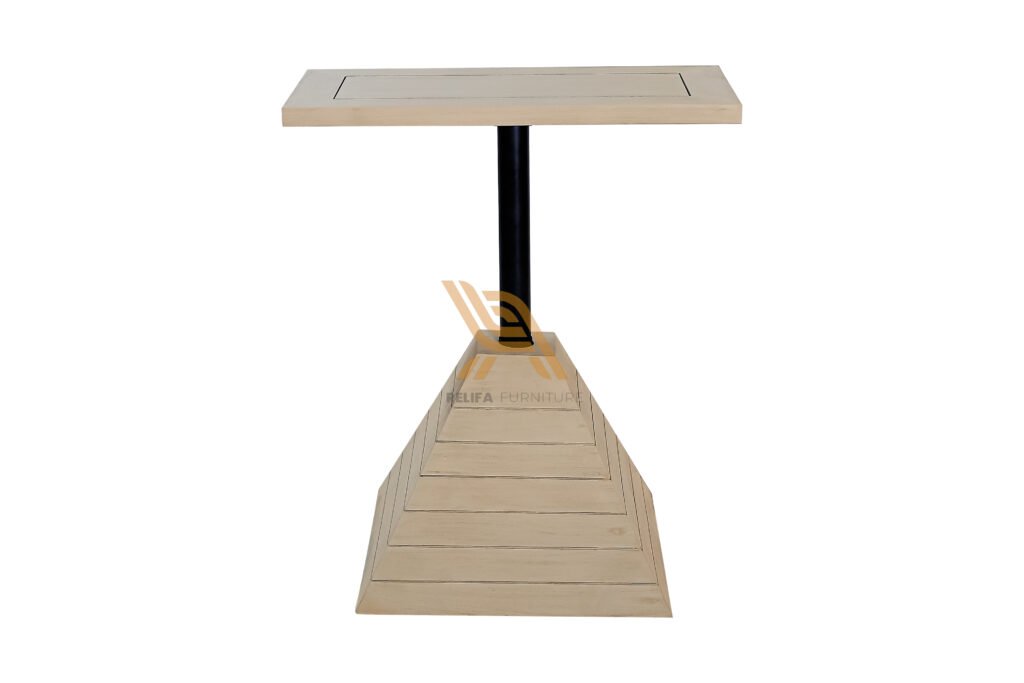 Square Side Table or Café PT Relifa Art Furniture Teak Outdoor Furniture Indonesia