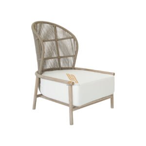 High Back Lounge Chair wit PT Relifa Art Furniture Teak Outdoor Furniture Indonesia