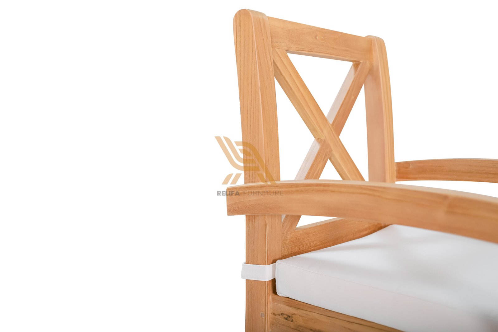 Patio Dining Chair with Arms & Brown Leather Pad – Modern Garden Chair PT Relifa Art Furniture Teak Outdoor Furniture Indonesia Patio Dining Chair with Arms & Brown Leather Pad – Modern Garden Chair PT Relifa Art Furniture Teak Outdoor Furniture Indonesia