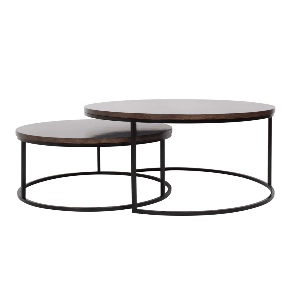 Slimline Large Round Coffe PT Relifa Art Furniture Teak Outdoor Furniture Indonesia